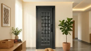 pintu baja minimalis