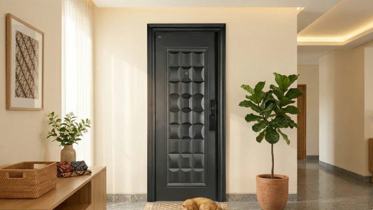 pintu baja minimalis