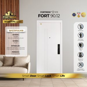 Pintu Fortress Tipe FORT 90.12 Putih
