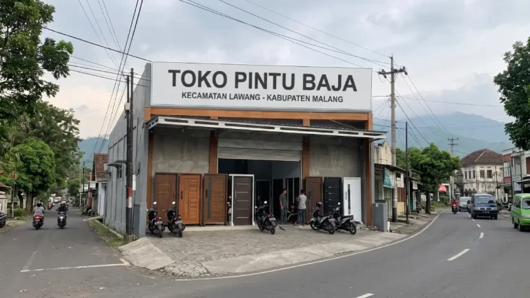 Toko Pintu Baja di kecamatan Lawang KABUPATEN MALANG